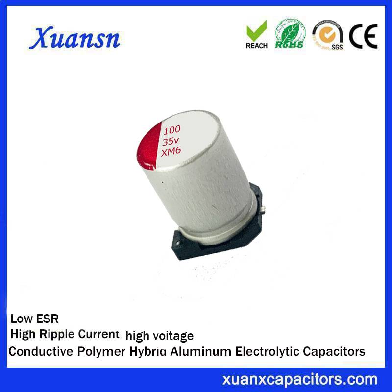 Hybrid capacitor 100uf 35v