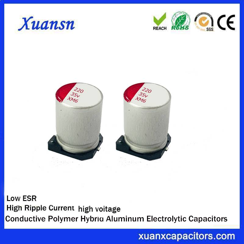 Hybrid capacitor 220uf 35v