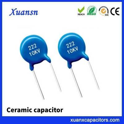 Ceramic capacitor 222K 10kv