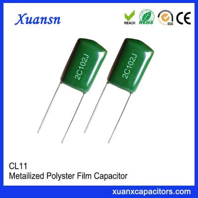 CL11 film capacitor 102j 160v