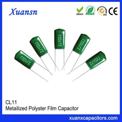 CL11 film capacitor 102j 630v