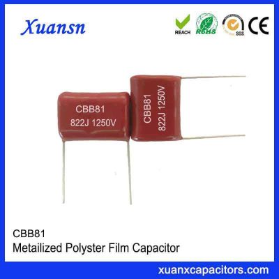 Film capacitor 822J1250V