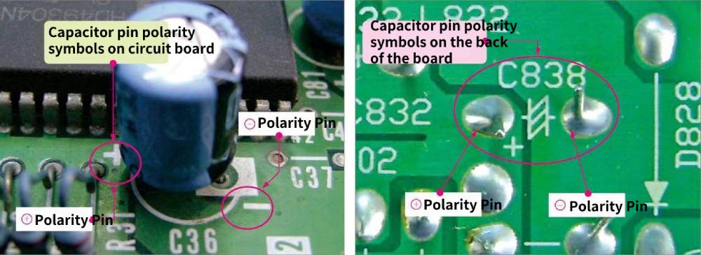 identify capacitors