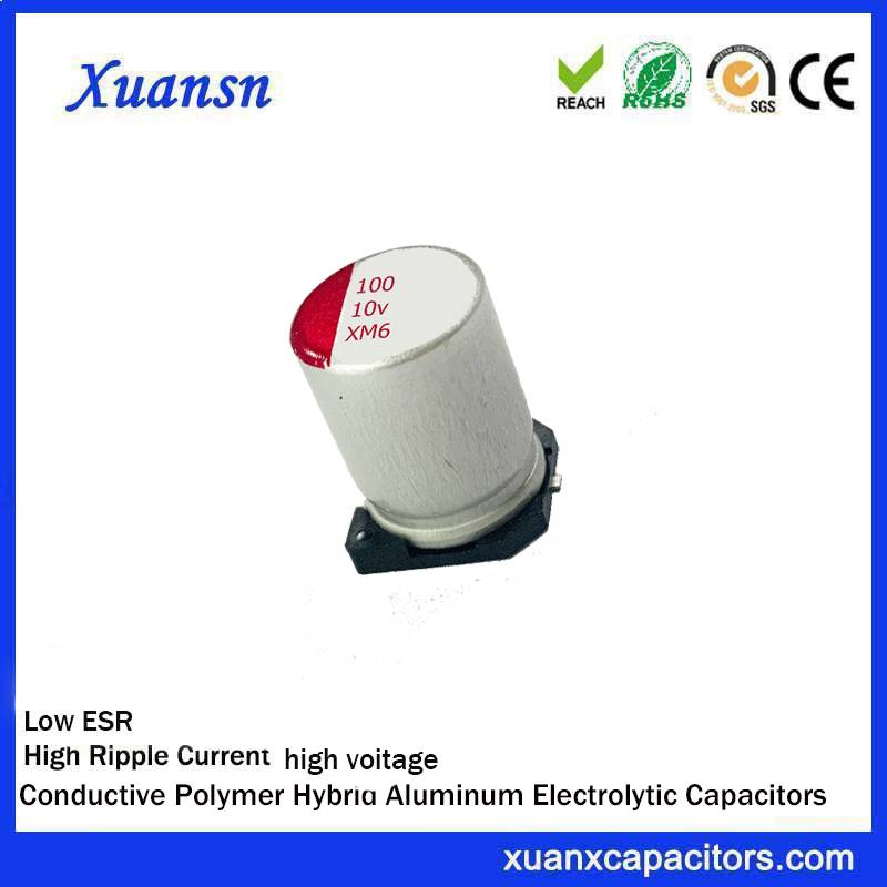 Hybrid capacitor 100uf 10v