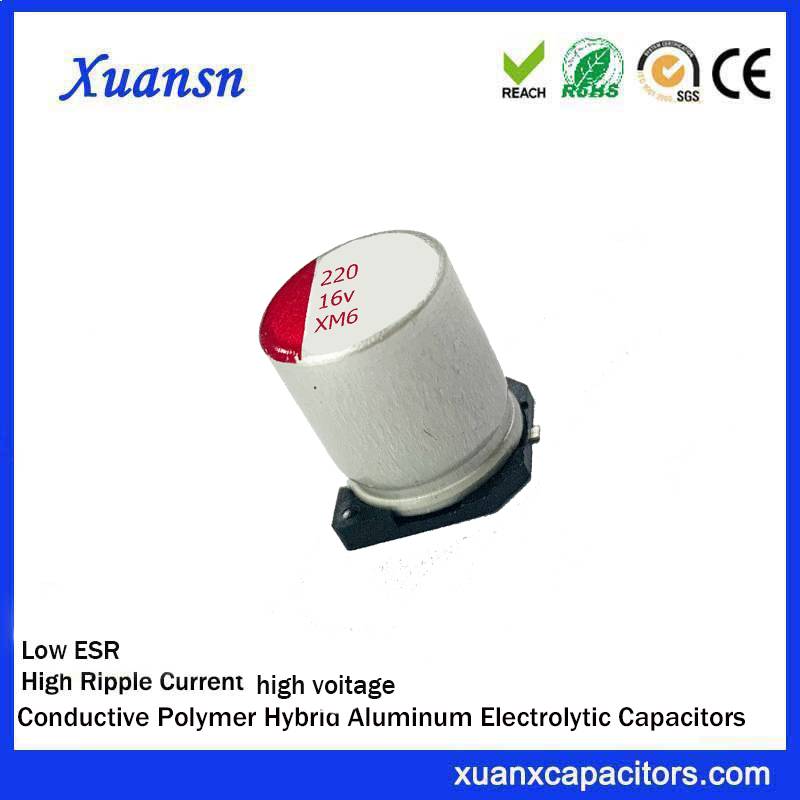 Hybrid capacitor 220uf 16v