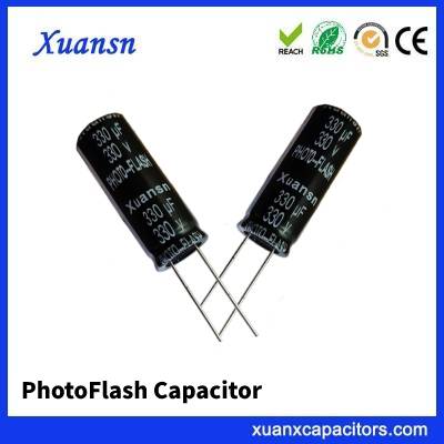 photoflash capacitor 330uf 330v