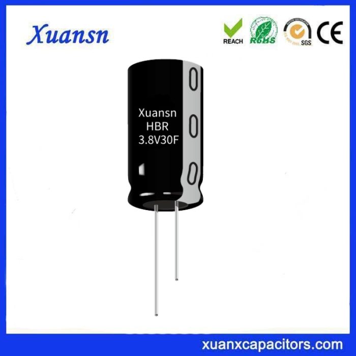 3.8V 30F Lithium ion capacitor