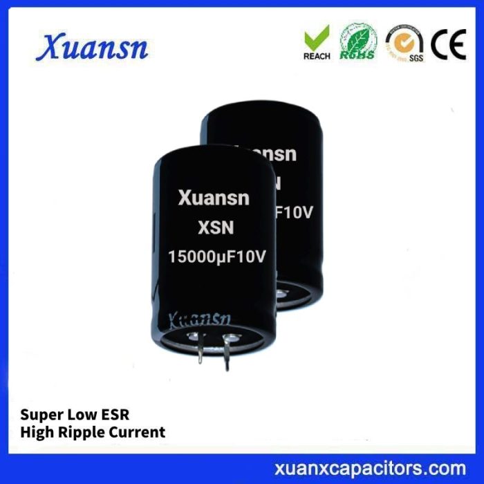 15000uf 10v Snap in Capacitor