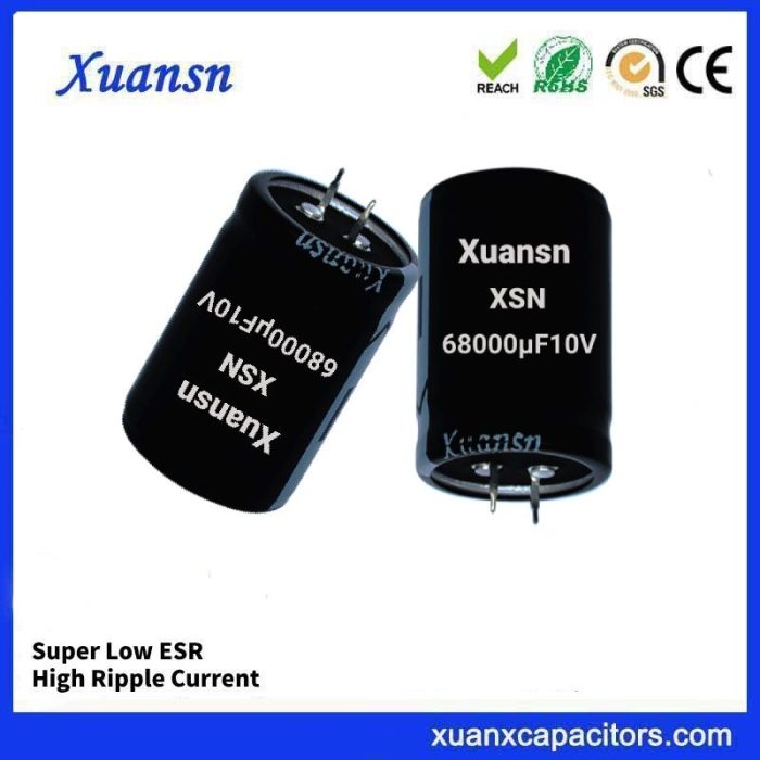 68000uf 10v Snap in Capacitor