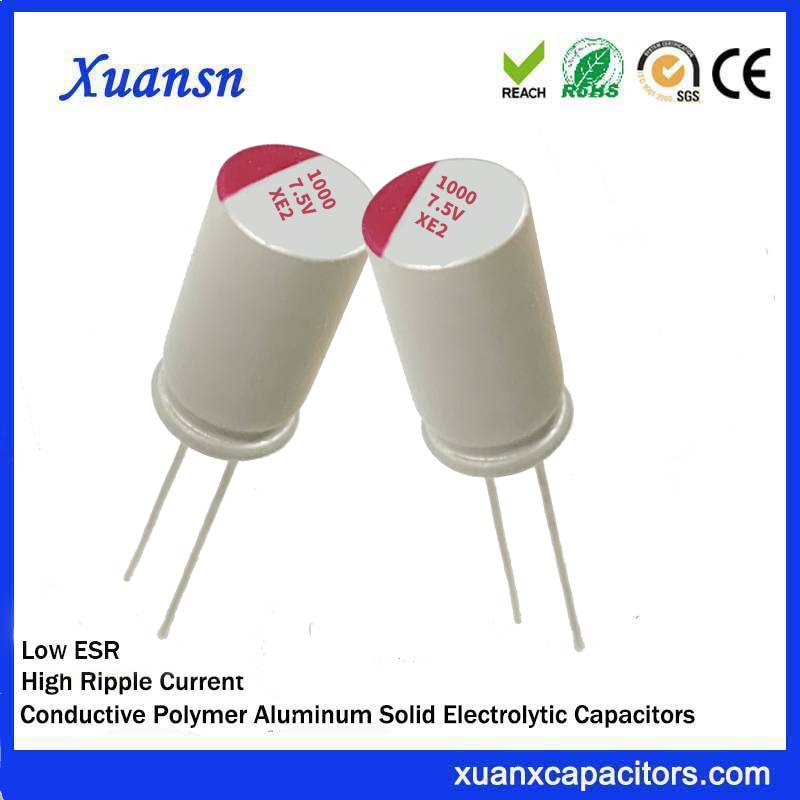 Polymer capacitor 1000uf 7.5v