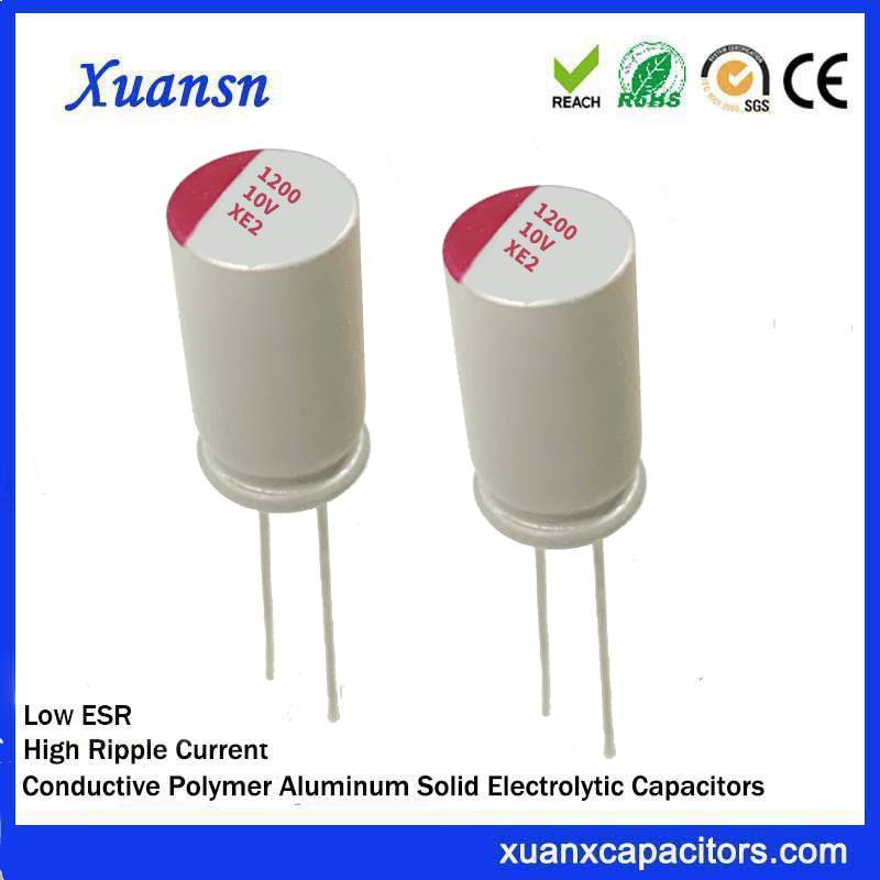 Polymer capacitor 1200uf 10v