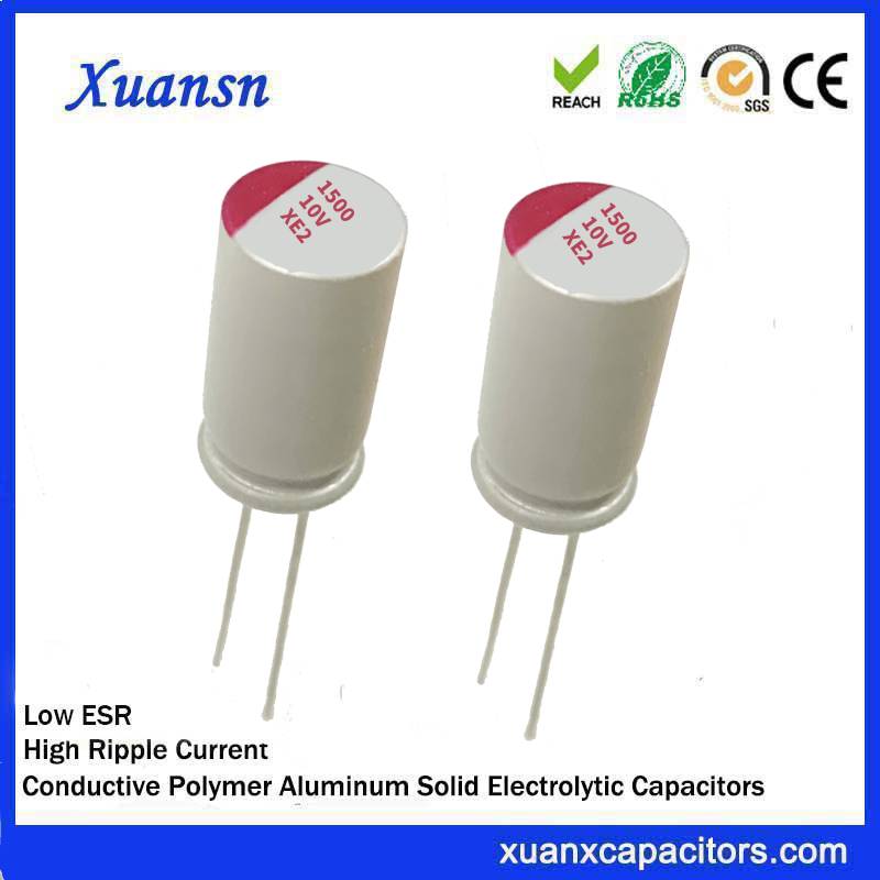Polymer capacitor 1500uf 10v