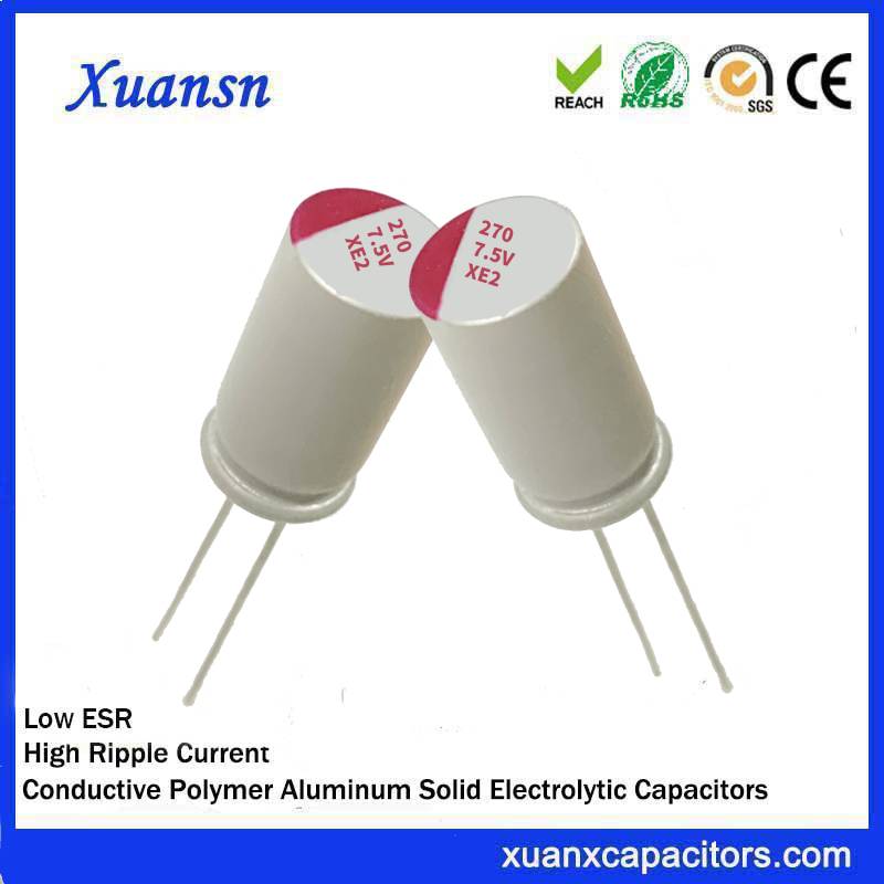 Polymer capacitor 270uf 7.5v
