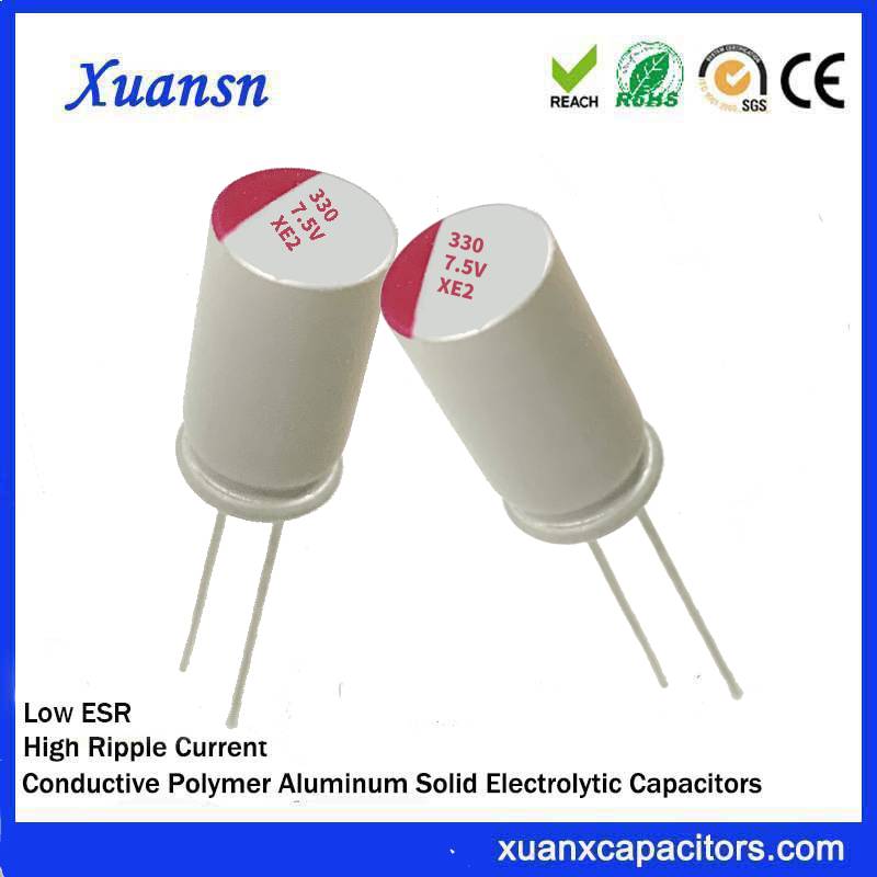 Polymer capacitor 330uf 7.5v