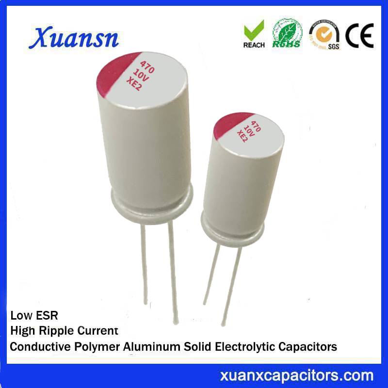 Polymer capacitor 470uf 10v