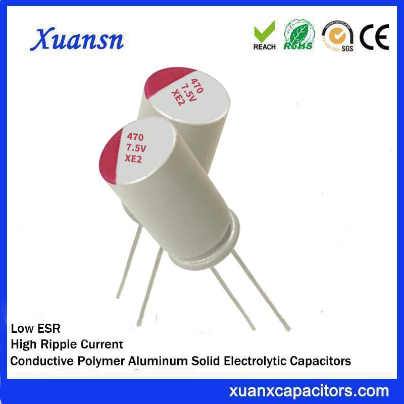 Polymer capacitor 470uf 7.5v