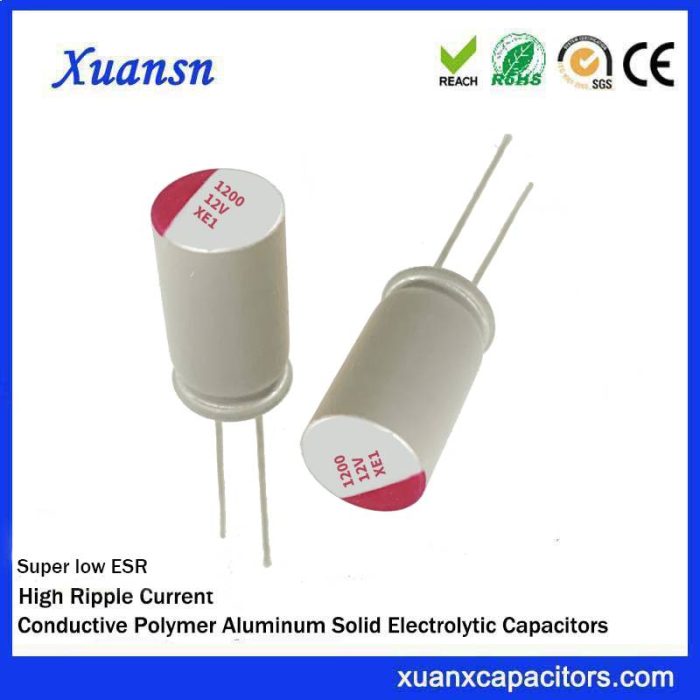 Solid Capacitor 1200UF 12V