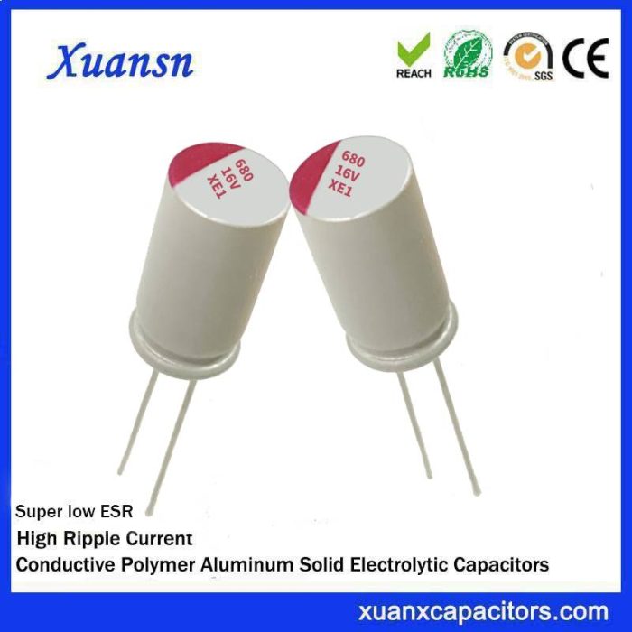 Solid Capacitor 680UF 16V