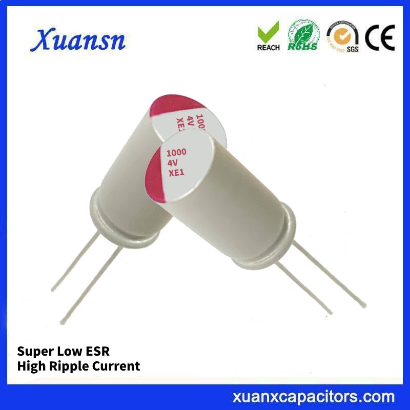 Solid capacitor 1000uf 4v