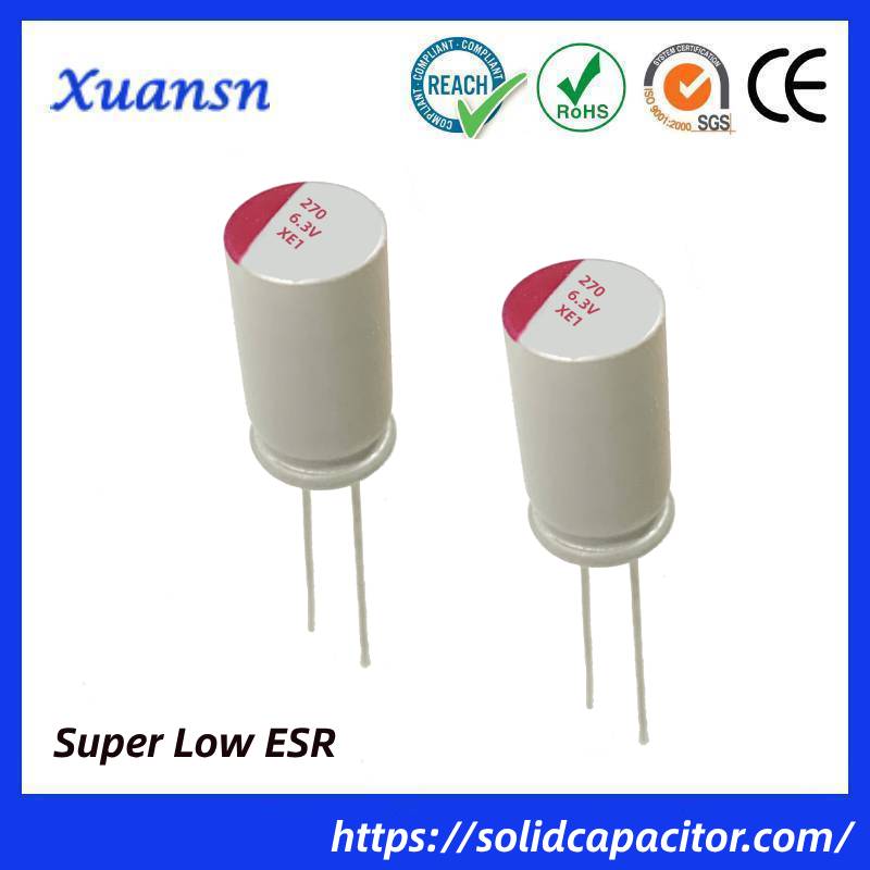 Solid capacitor 270uf 6.3v