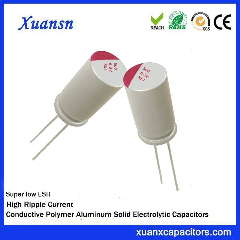 Solid capacitor 560uf 6.3v
