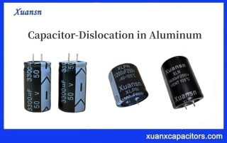 Capacitor-dislocation in aluminum