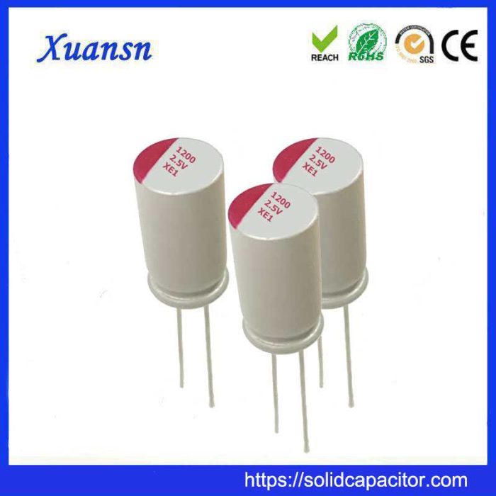 solid capacitor2.5V1200μF